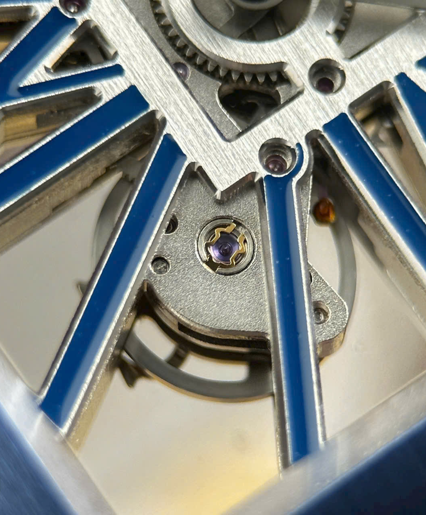 Santos De Cartier Skeleton Watch
