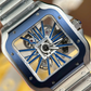 Santos De Cartier Skeleton Watch