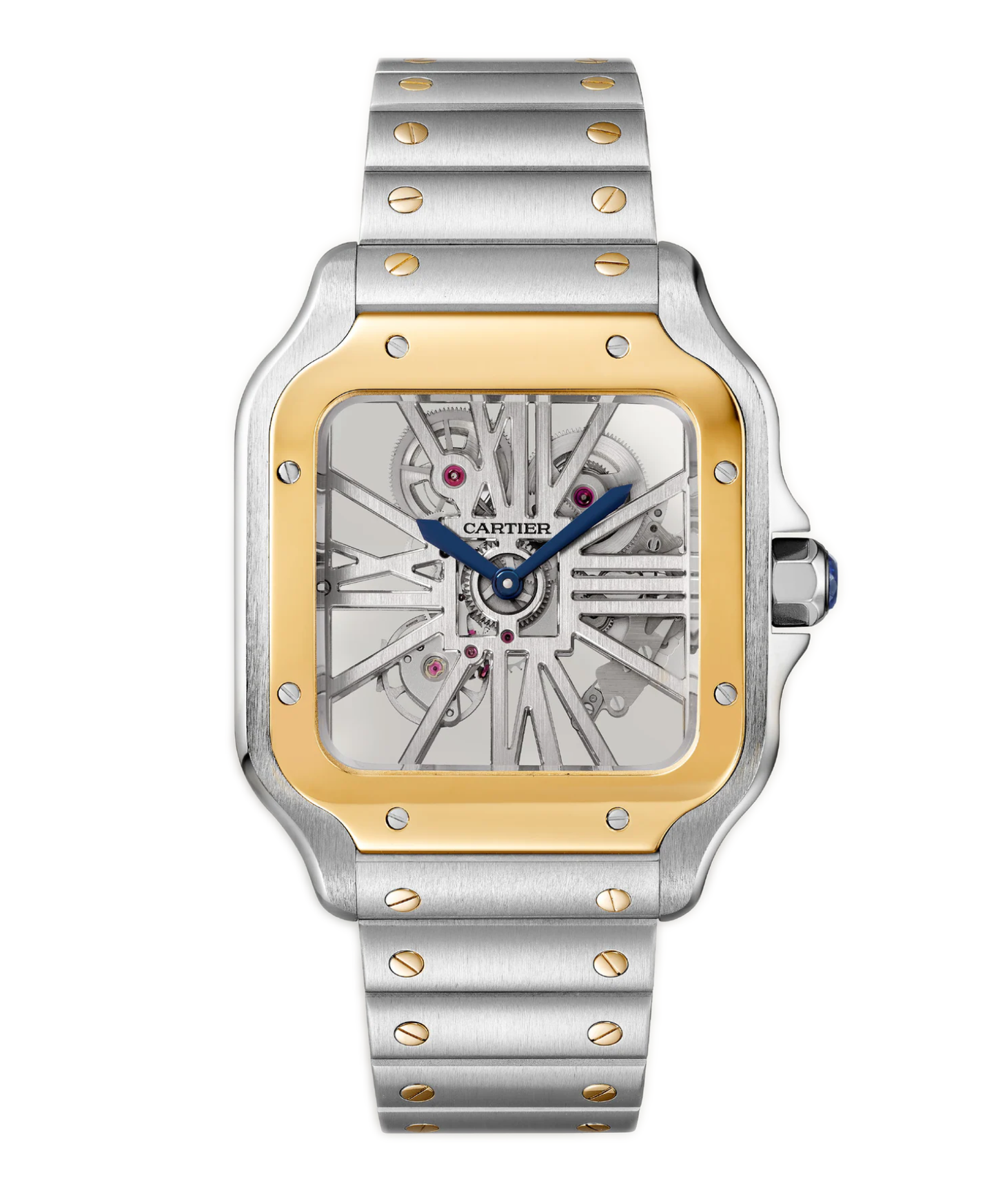 Santos De Cartier Skeleton Watch