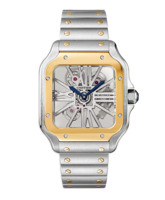 Santos De Cartier Skeleton Watch