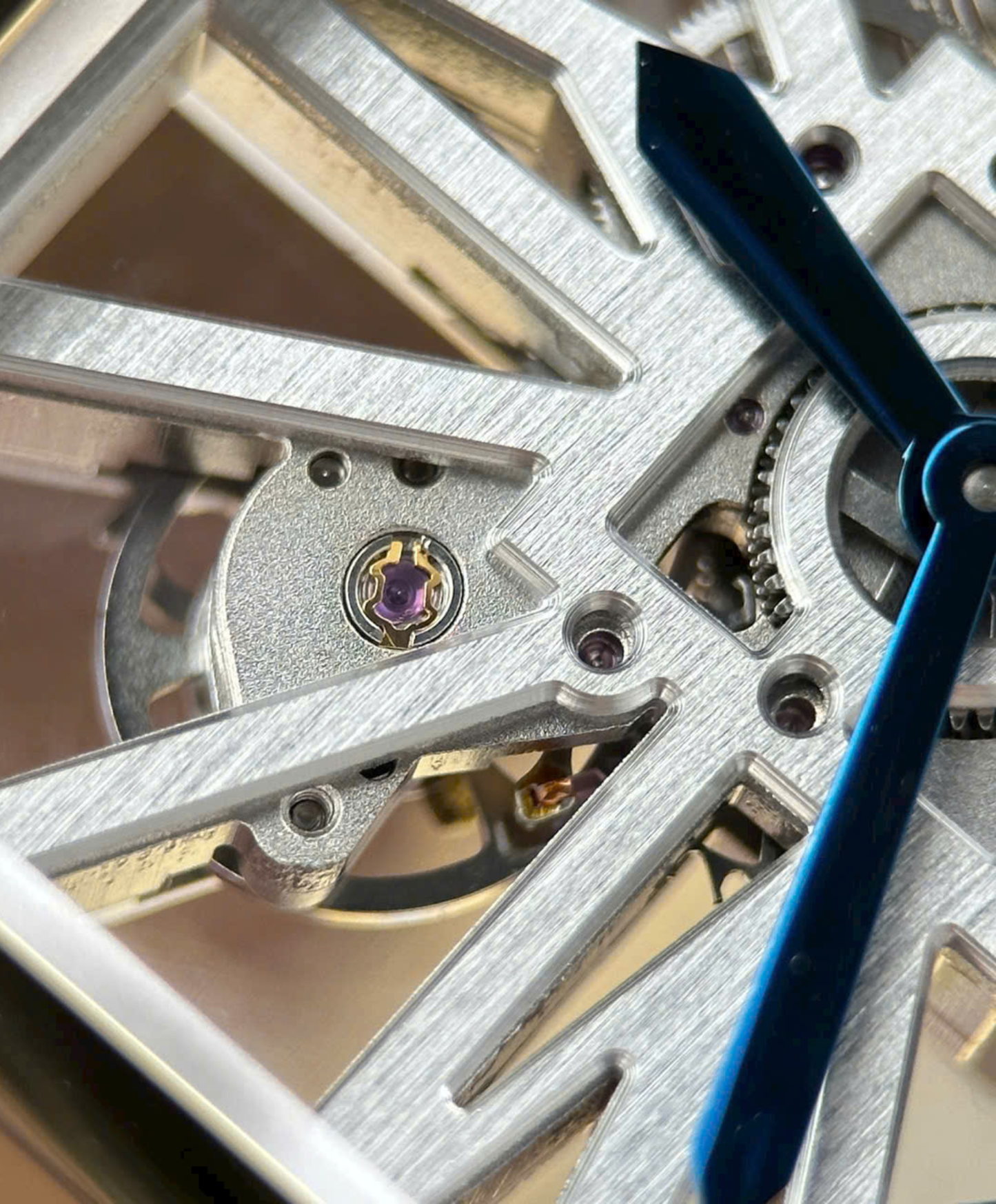 Santos De Cartier Skeleton Watch