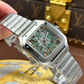 Santos De Cartier Skeleton Watch