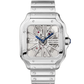 Santos De Cartier Skeleton Watch