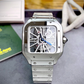 Santos De Cartier Skeleton Watch