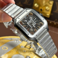 Santos De Cartier Skeleton Watch