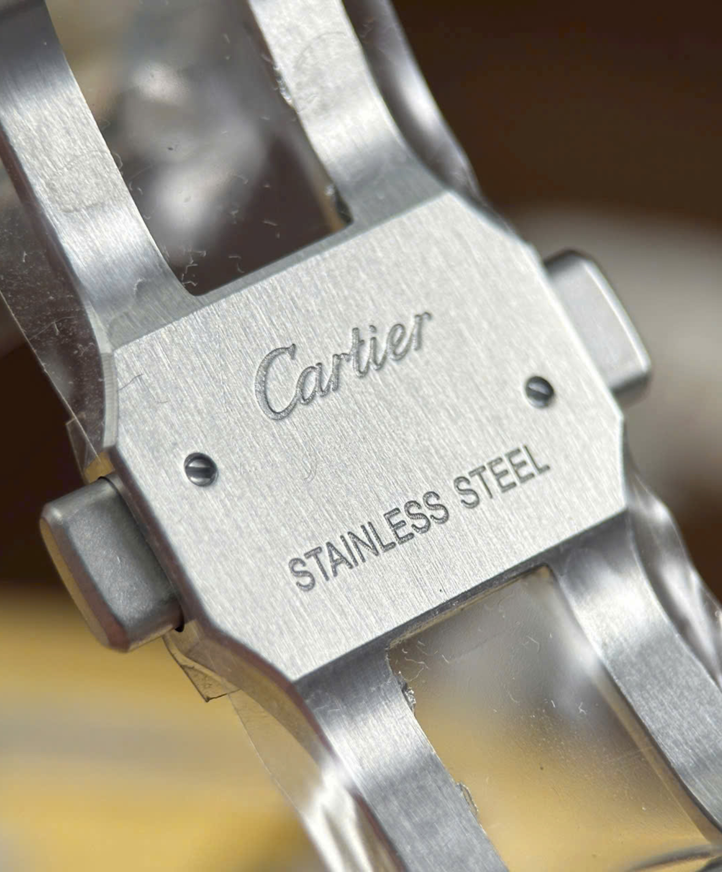 Santos De Cartier Skeleton Watch