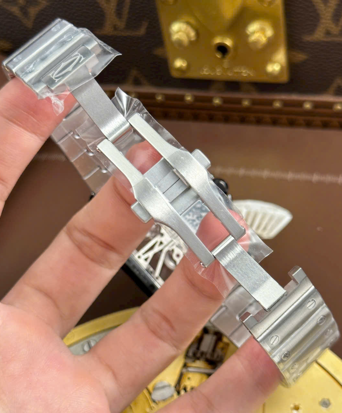 Santos De Cartier Skeleton Watch