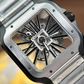 Santos De Cartier Skeleton Watch