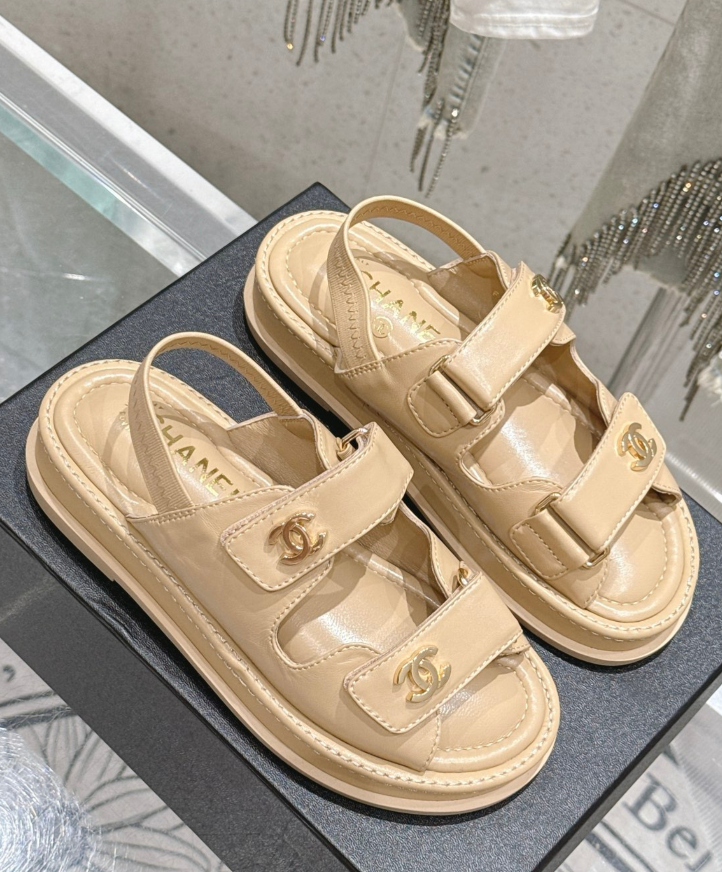 Chanel Platform Sandal