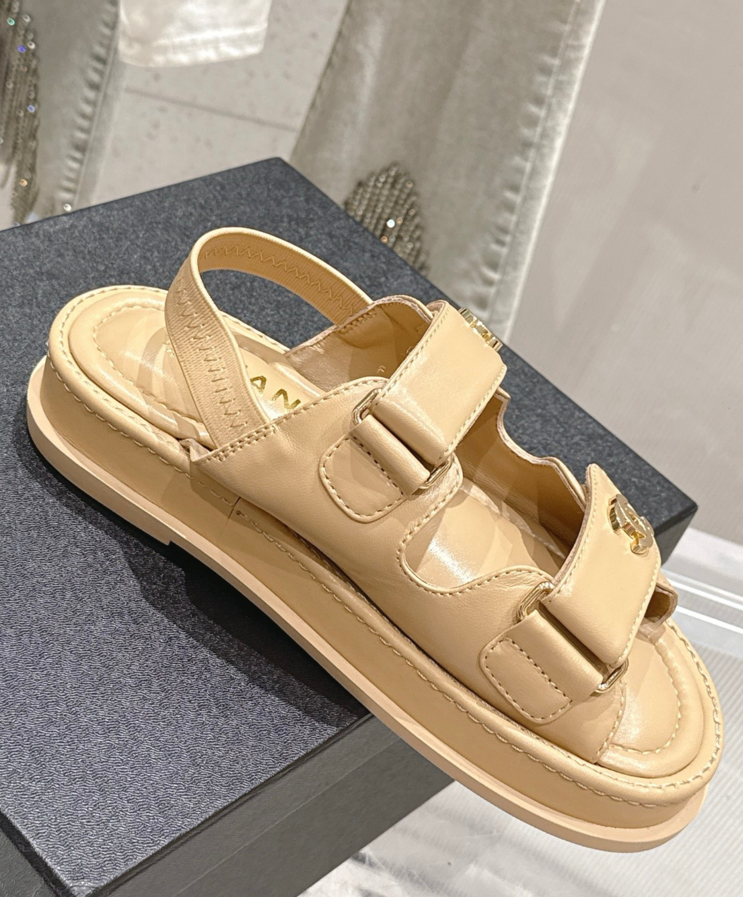 Chanel Platform Sandal