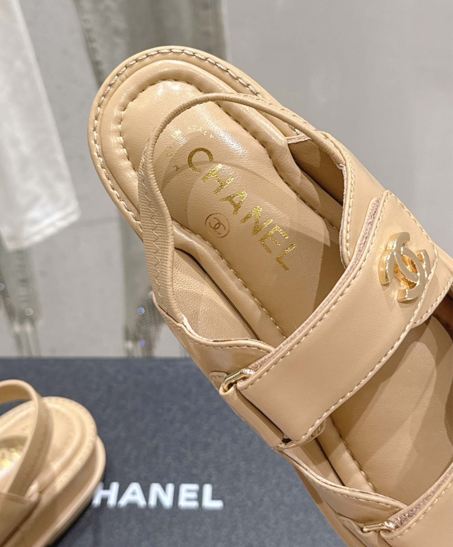 Chanel Platform Sandal