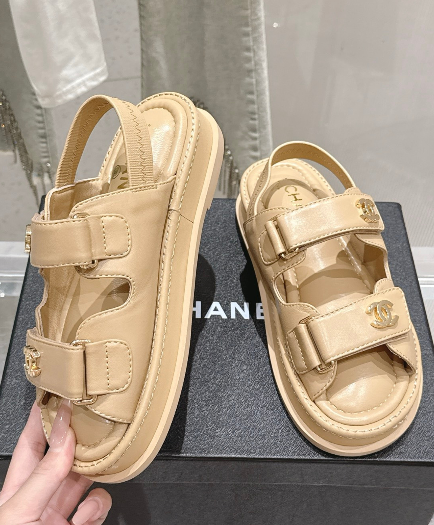 Chanel Platform Sandal