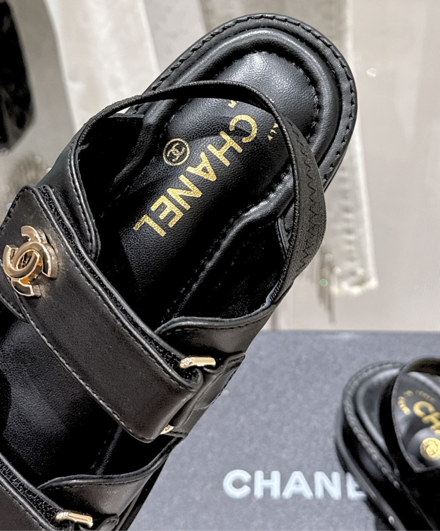 Chanel Platform Sandal