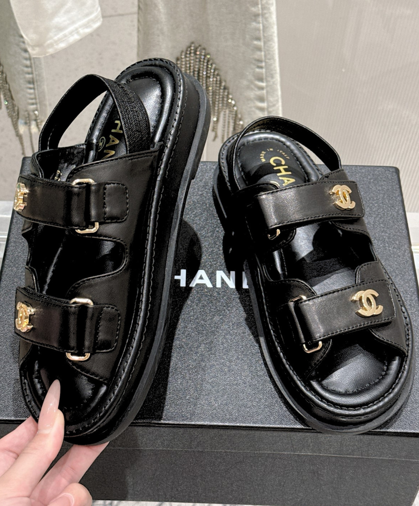 Chanel Platform Sandal