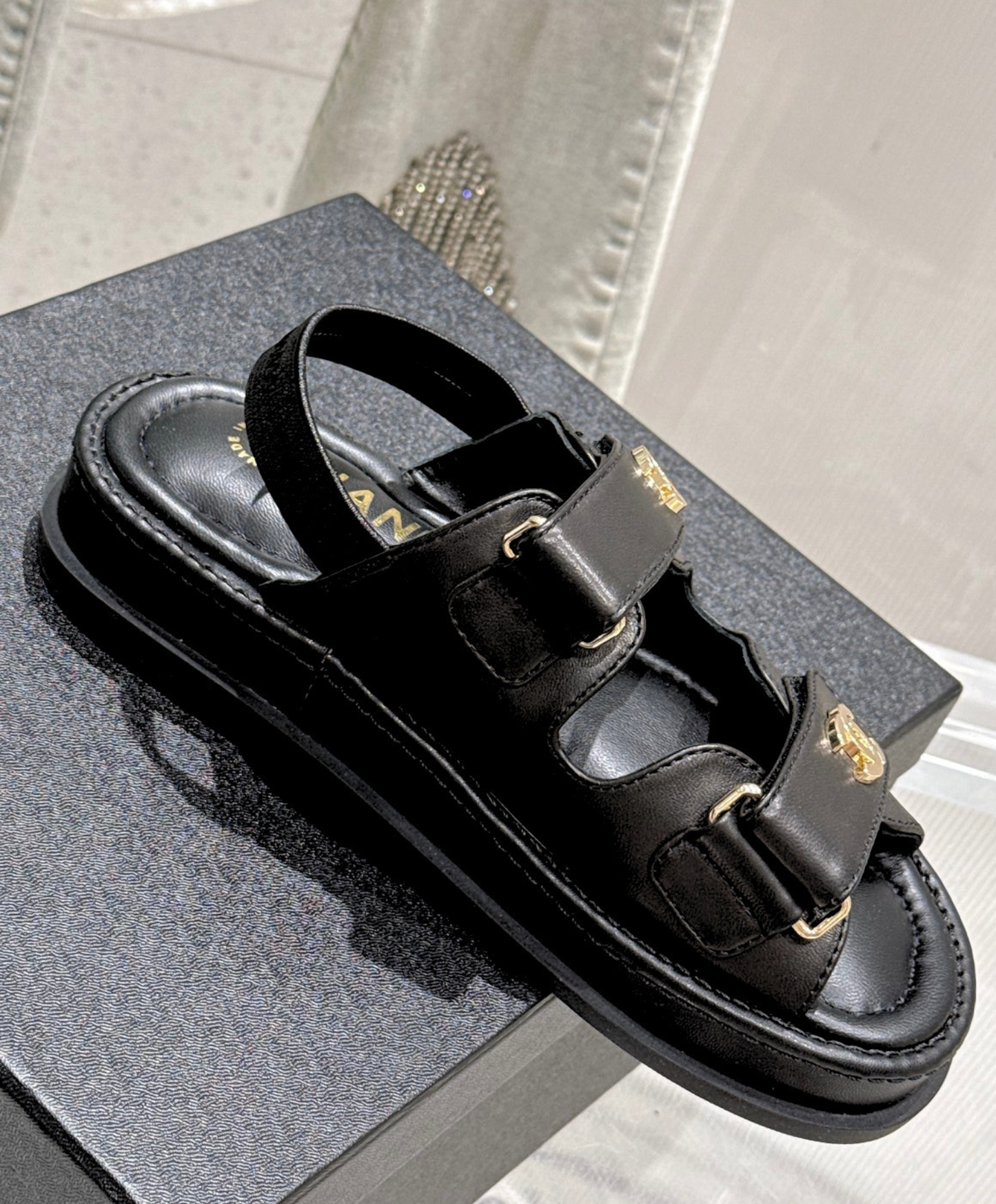 Chanel Platform Sandal