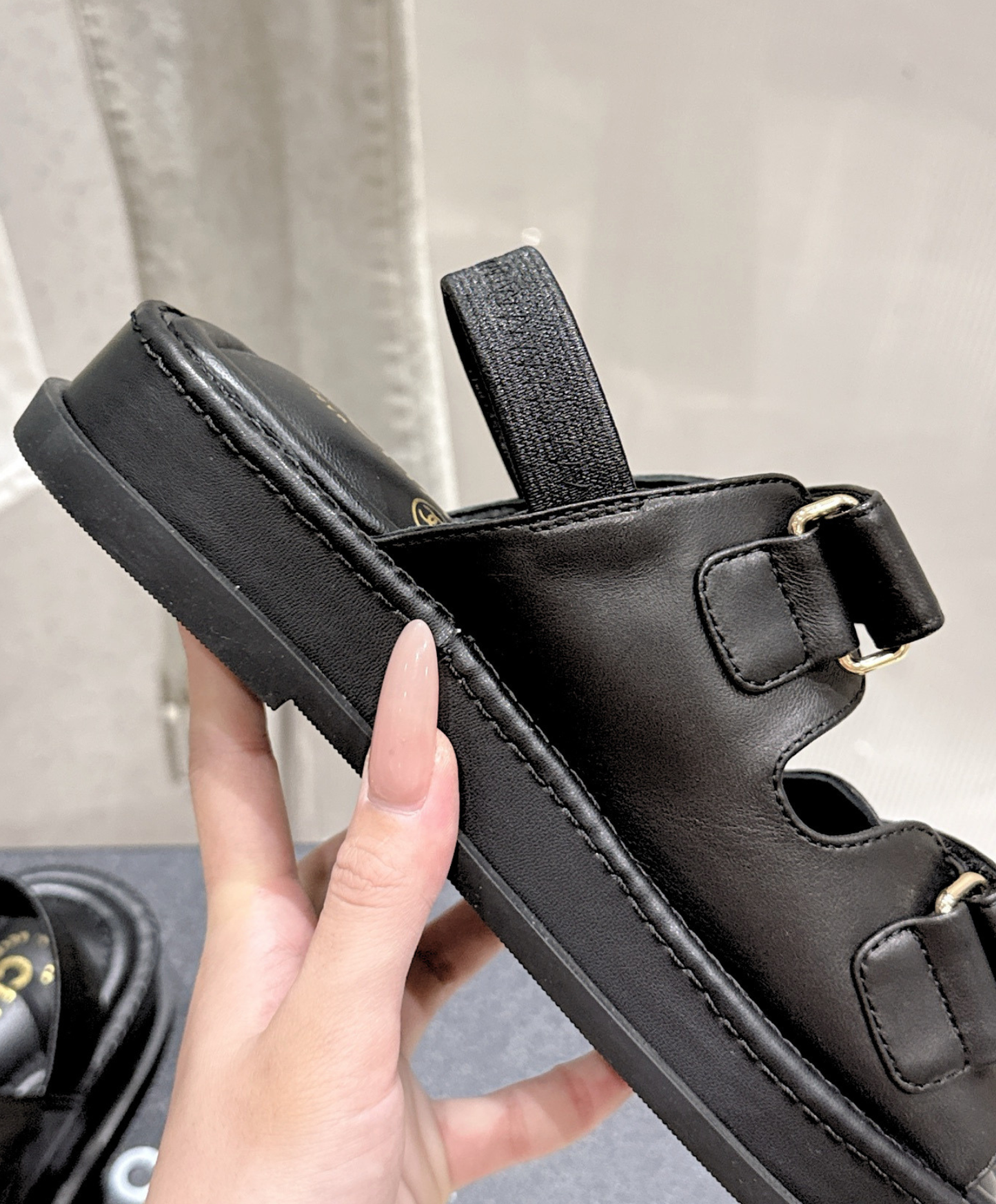 Chanel Platform Sandal
