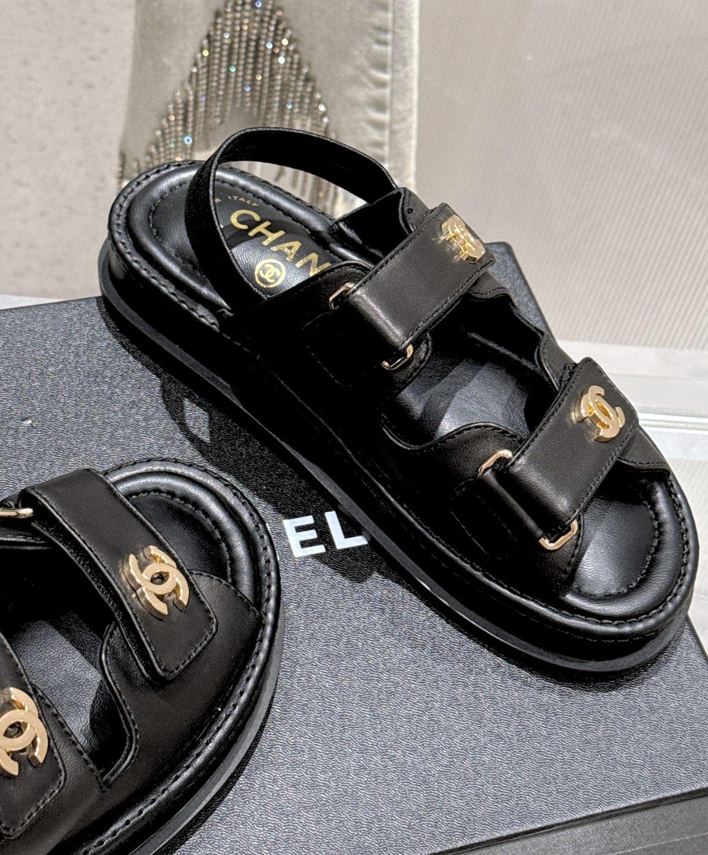 Chanel Platform Sandal