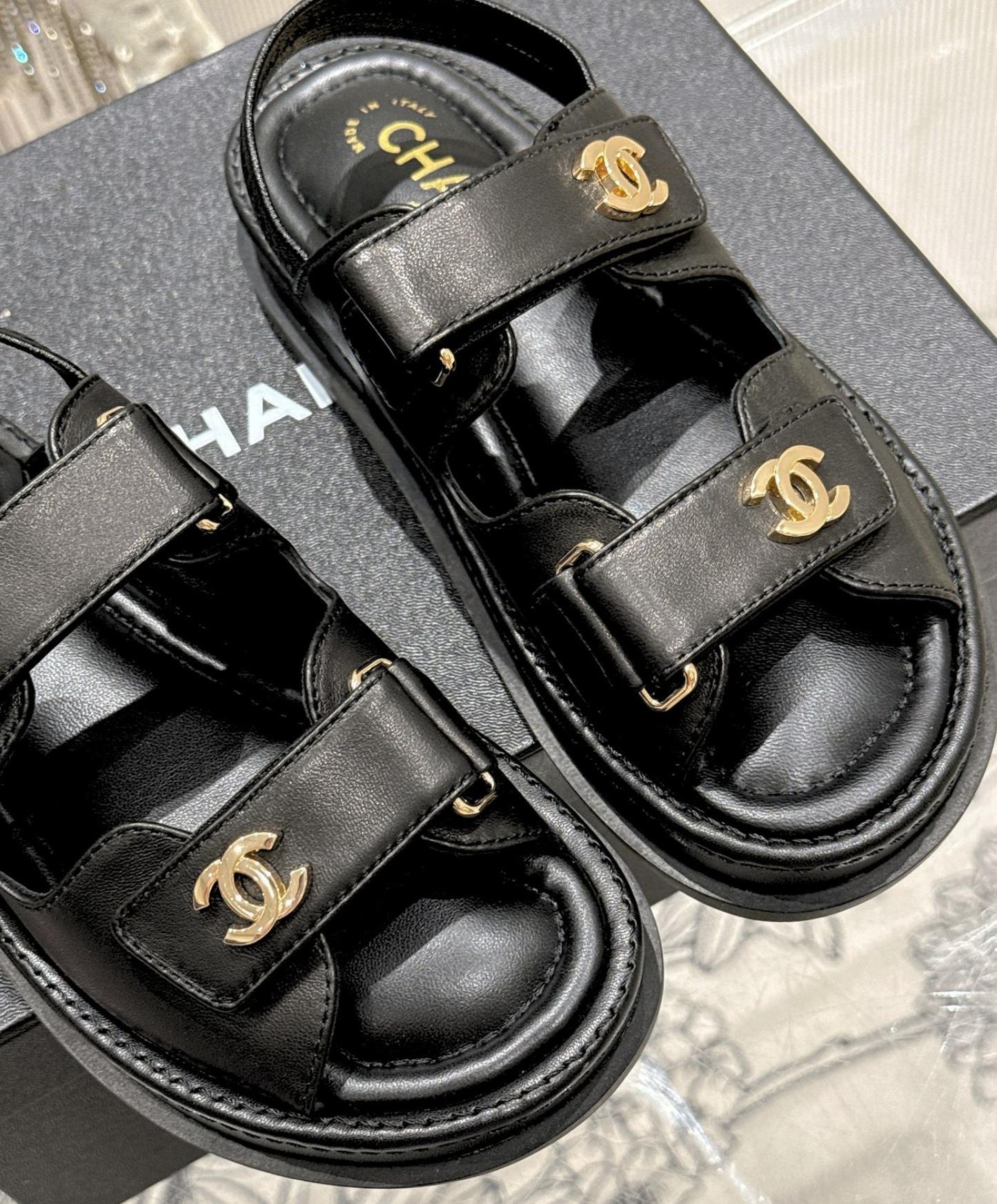 Chanel Platform Sandal