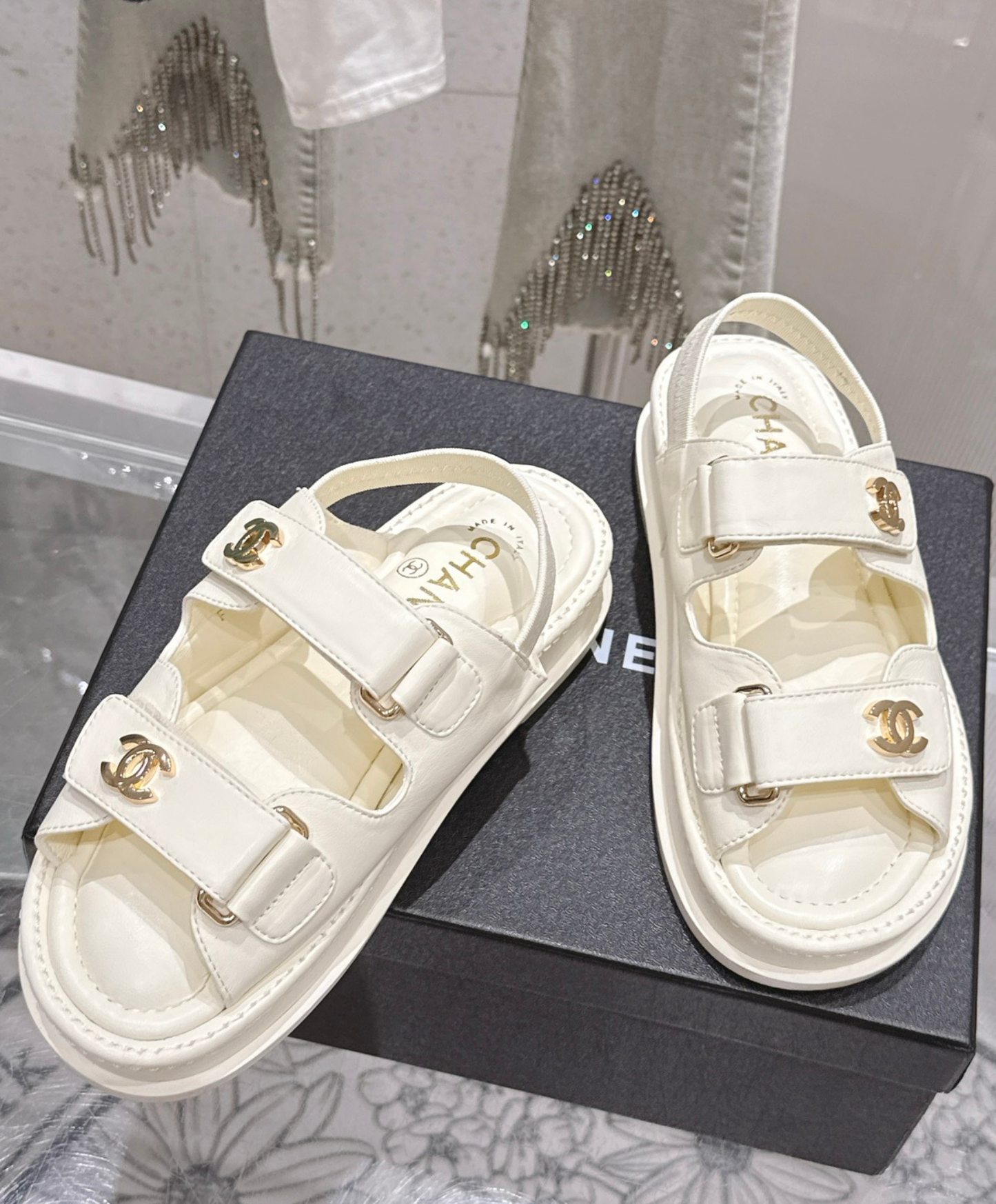 Chanel Platform Sandal
