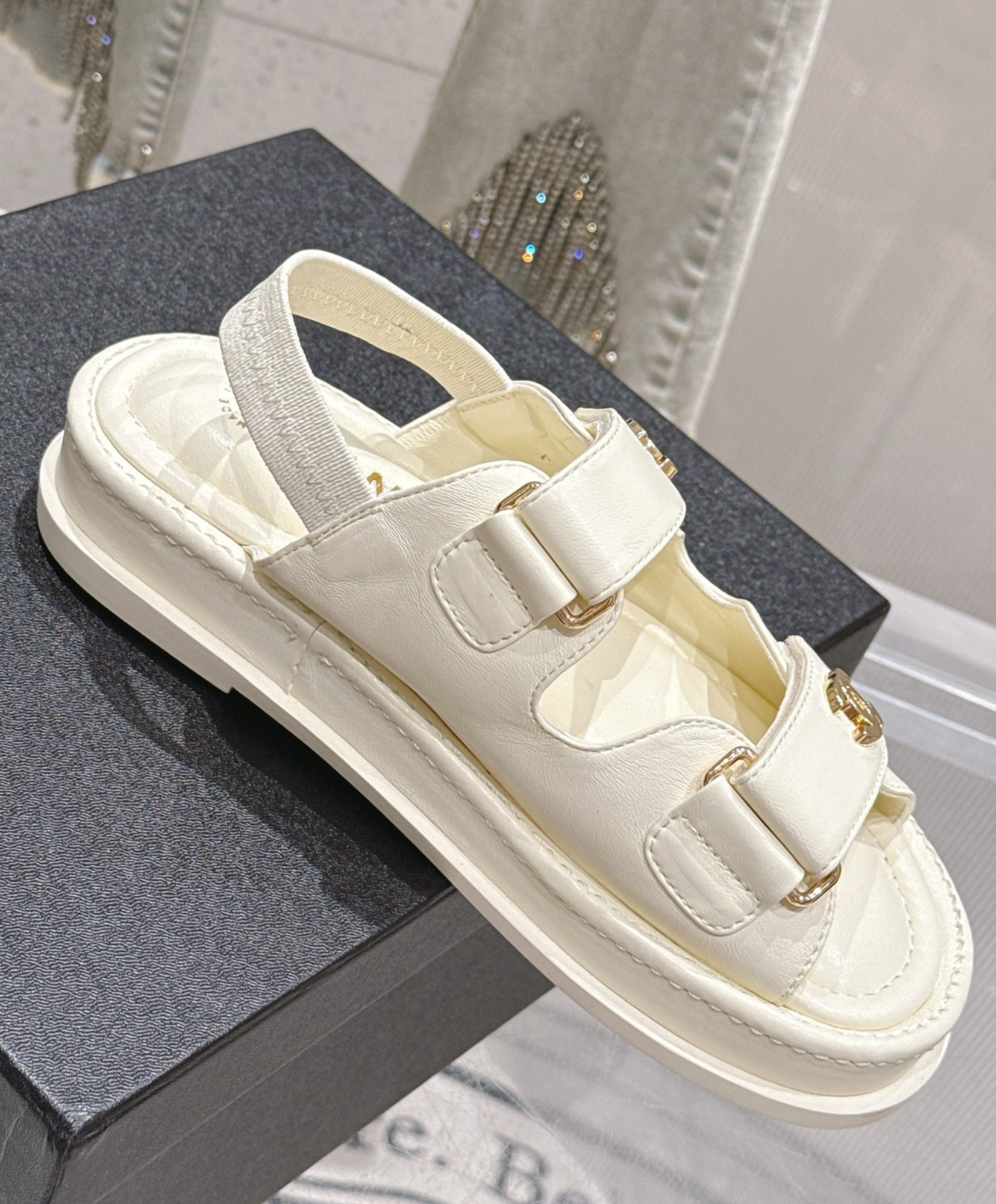 Chanel Platform Sandal