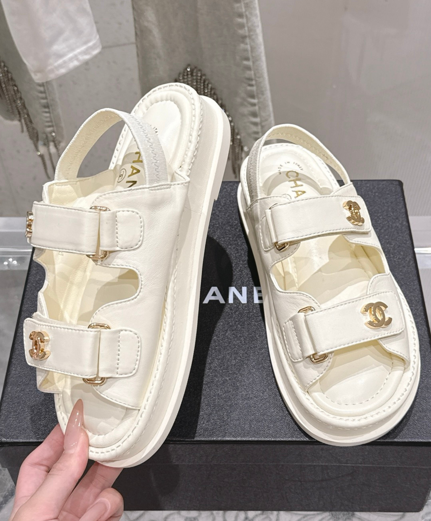 Chanel Platform Sandal