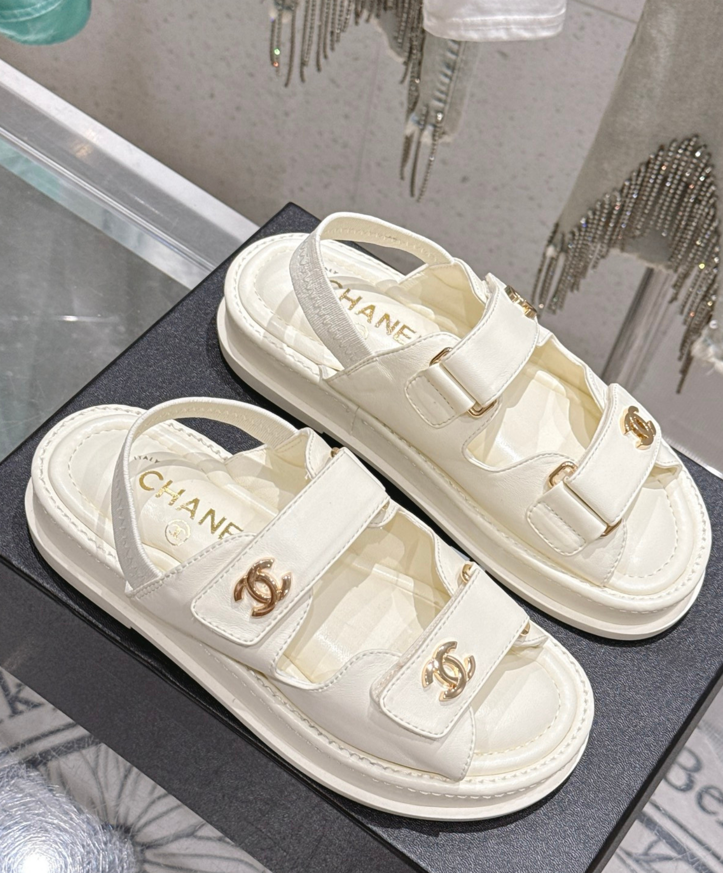 Chanel Platform Sandal