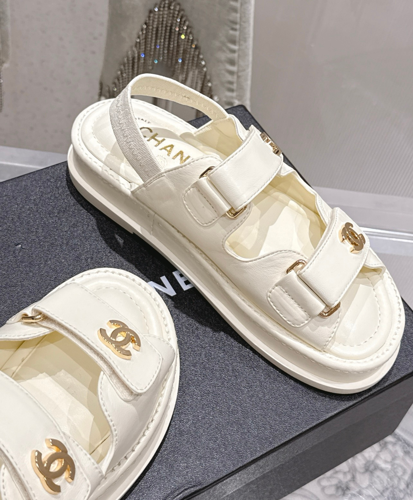 Chanel Platform Sandal