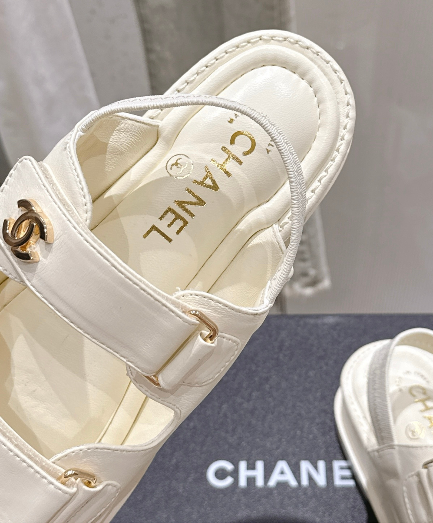 Chanel Platform Sandal