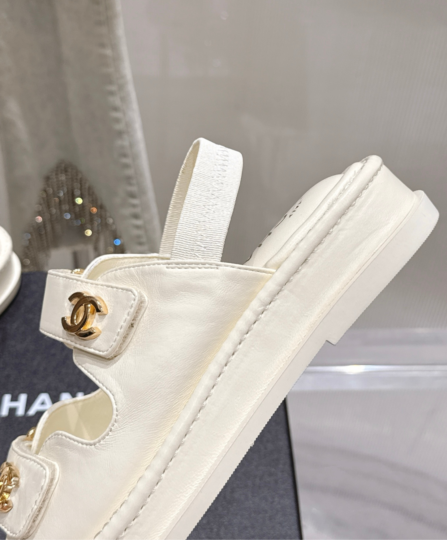 Chanel Platform Sandal