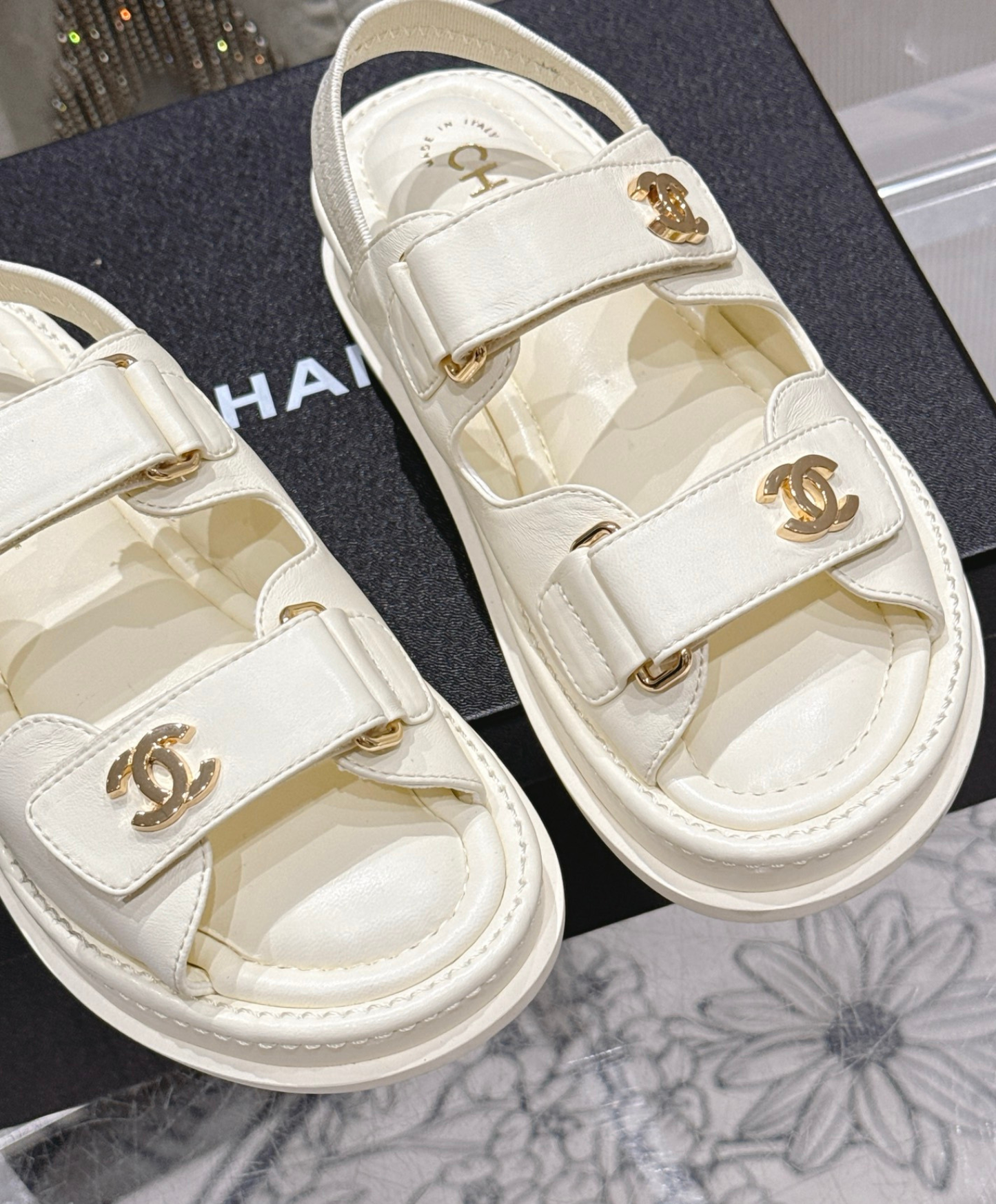 Chanel Platform Sandal