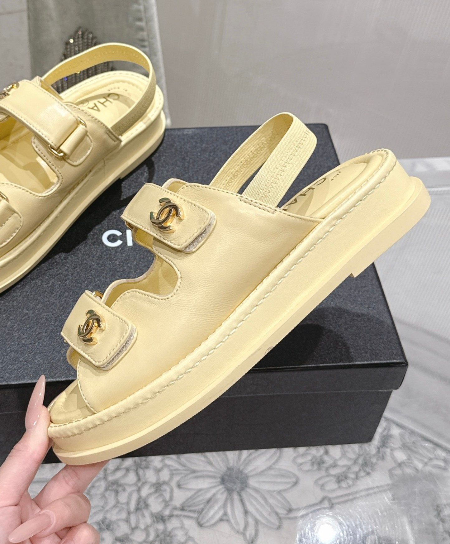 Chanel Platform Sandal
