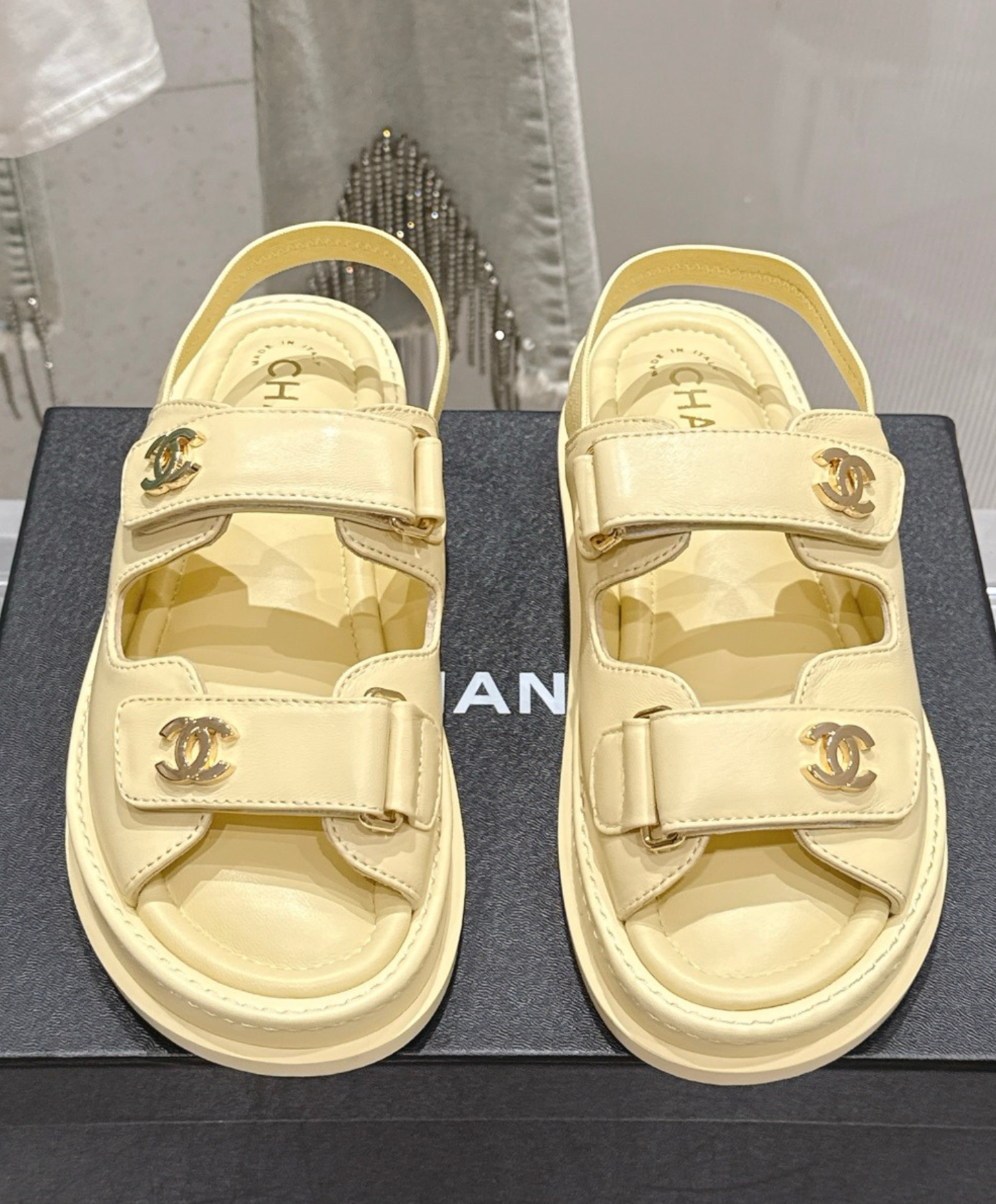 Chanel Platform Sandal