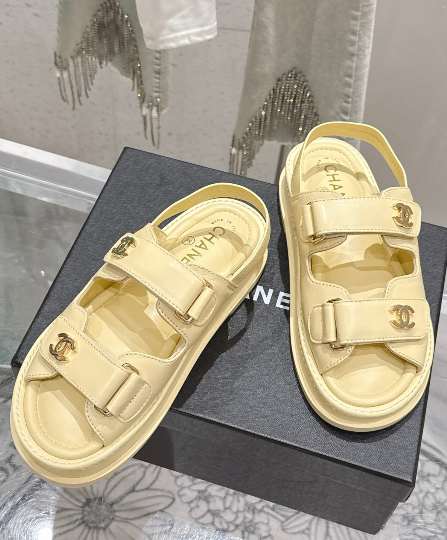 Chanel Platform Sandal