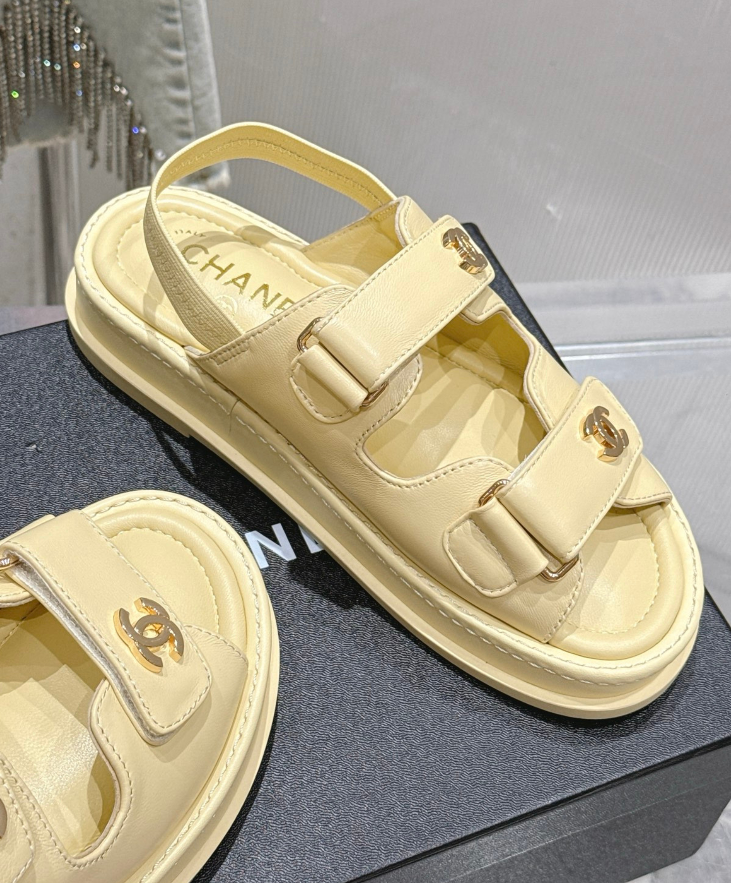 Chanel Platform Sandal