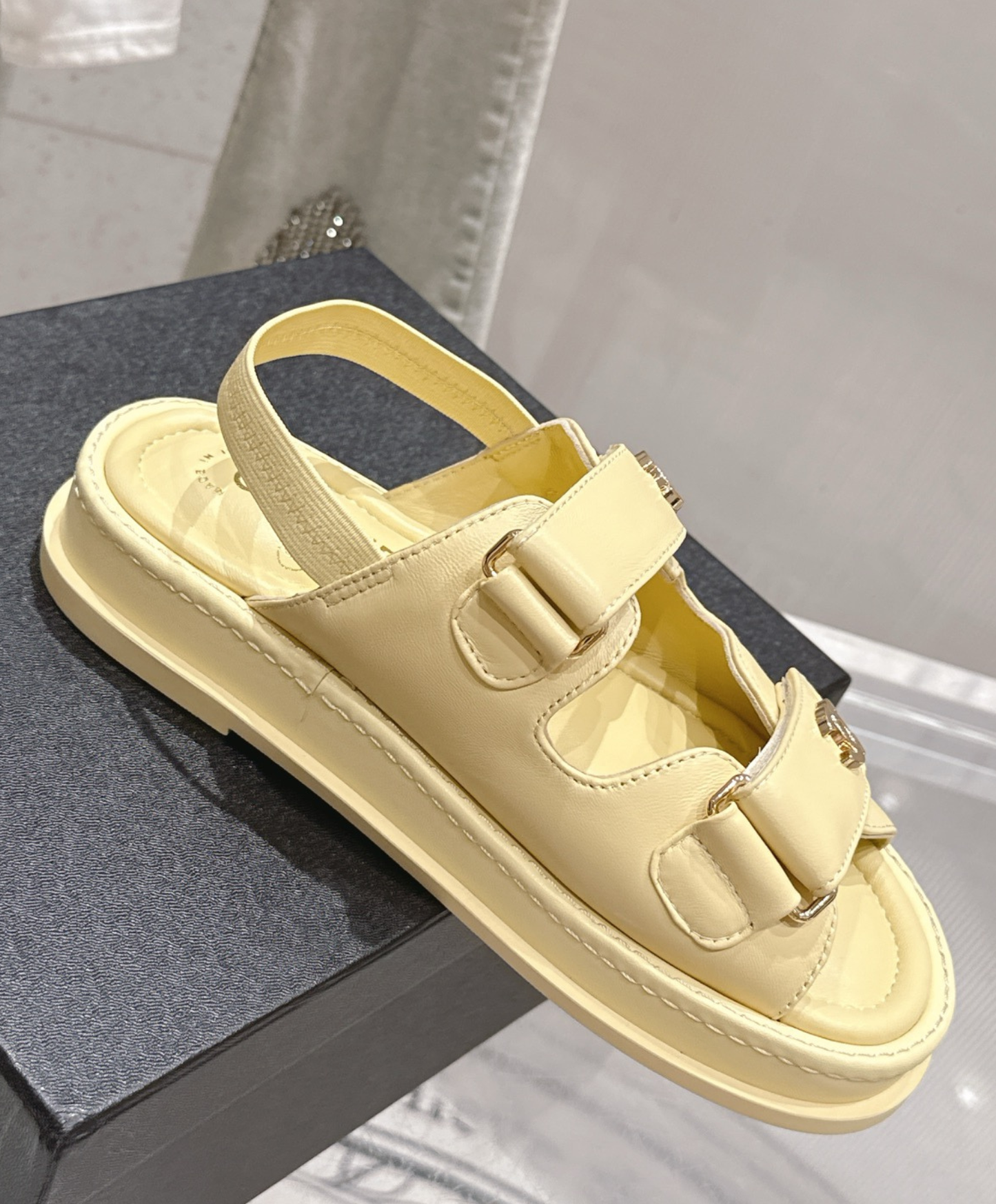 Chanel Platform Sandal