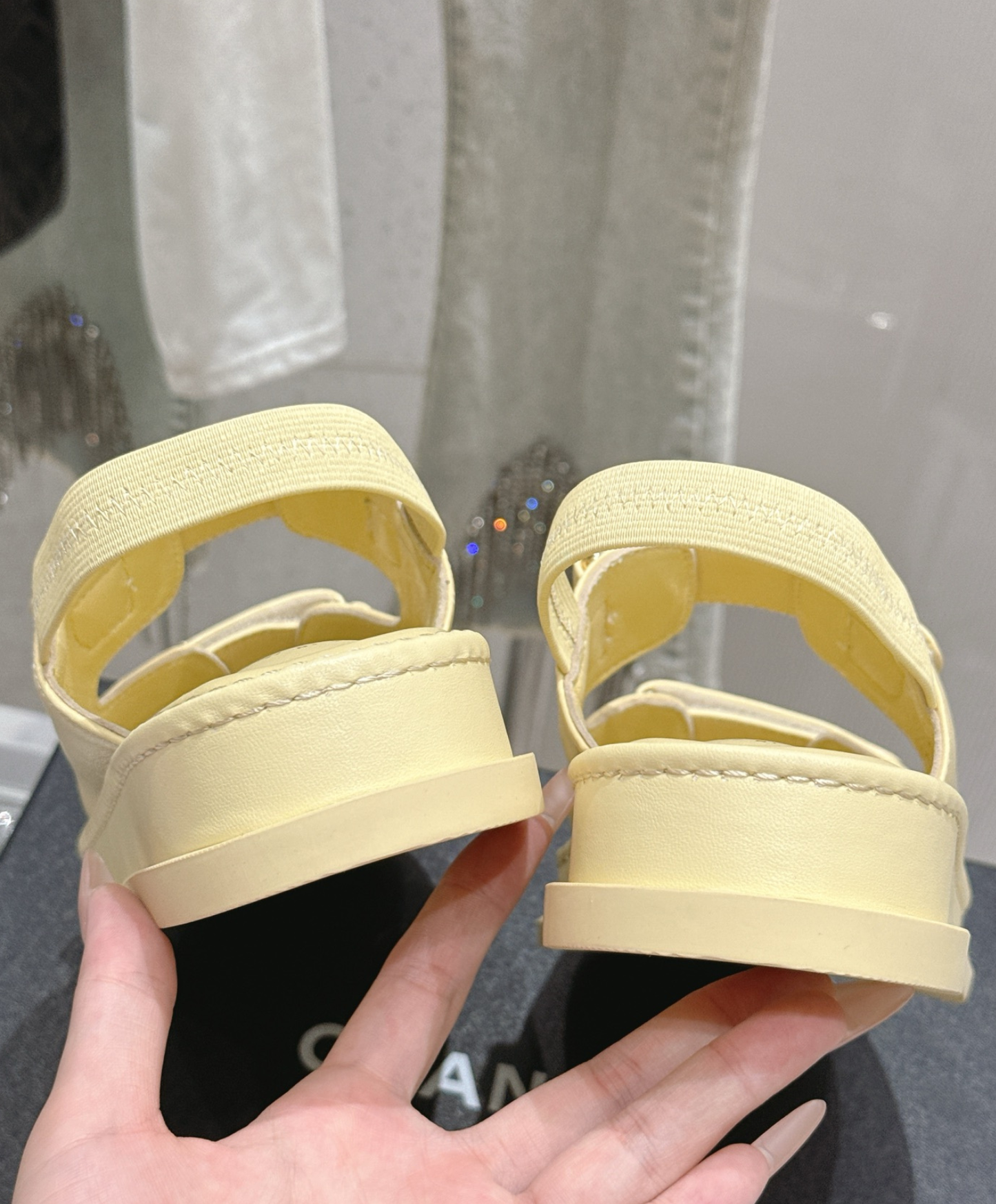 Chanel Platform Sandal