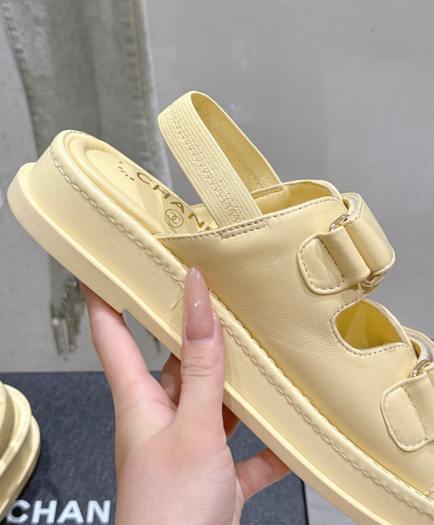 Chanel Platform Sandal