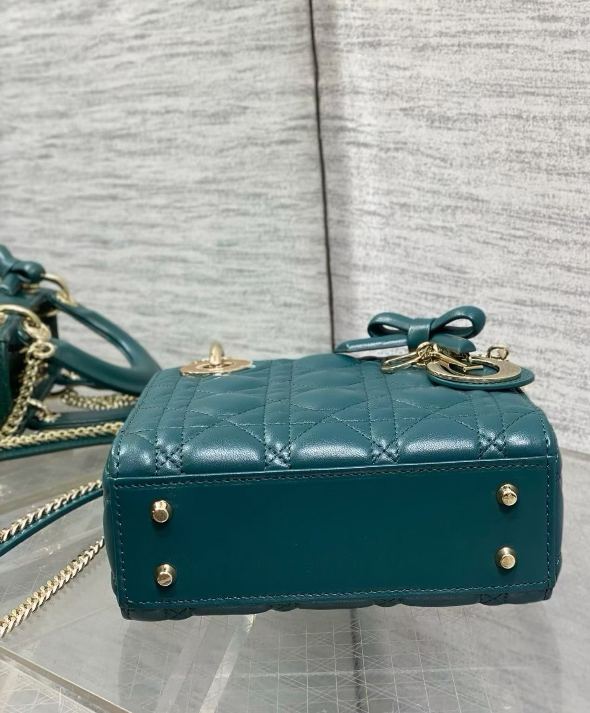Small Lady Dior Bag With Strap