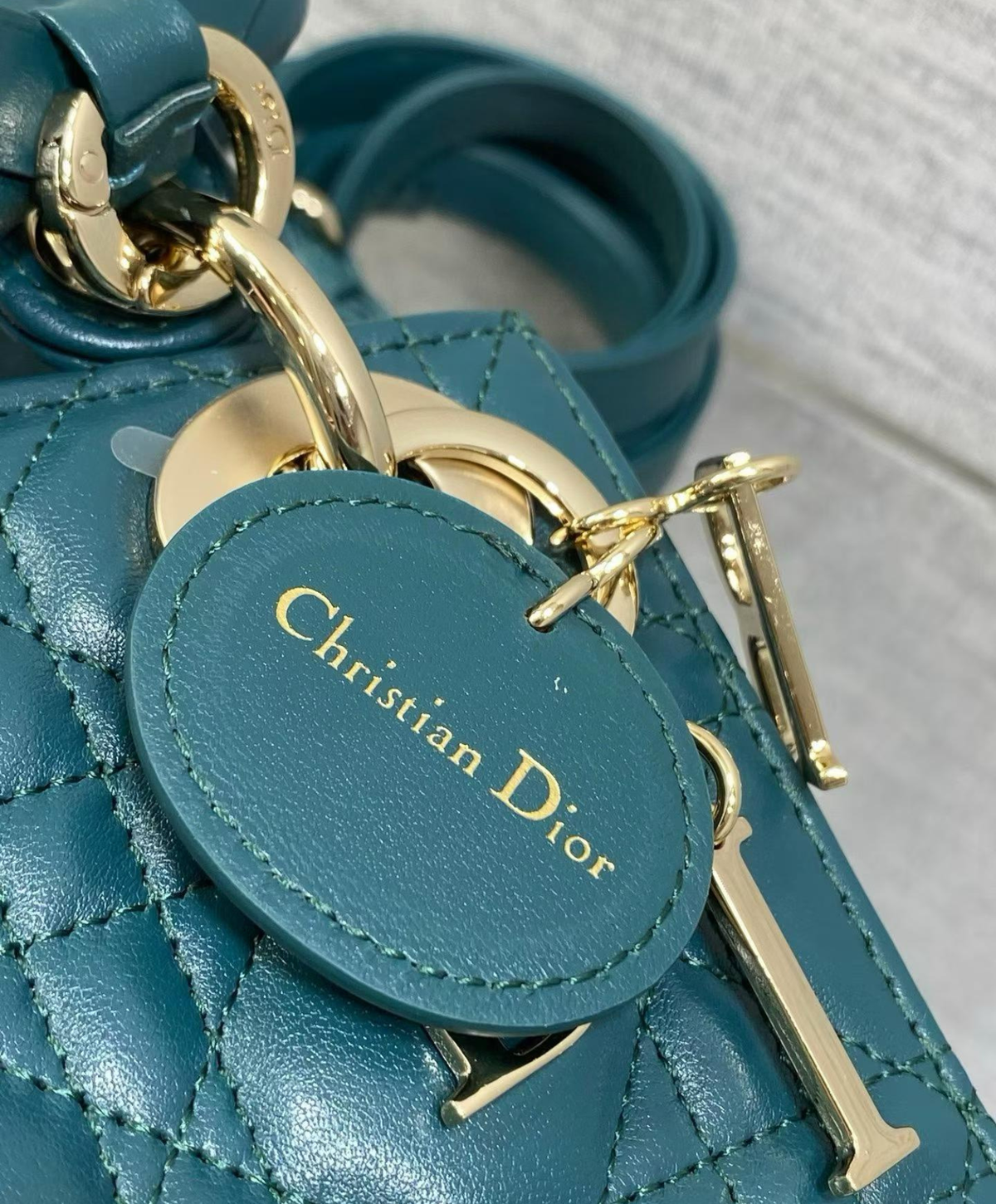 Small Lady Dior Bag With Strap