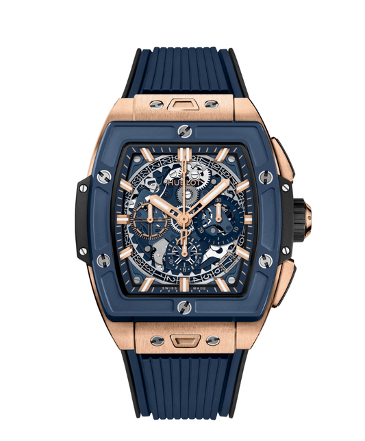 Spirit of Big Bang King Gold Blue Ceramic 42