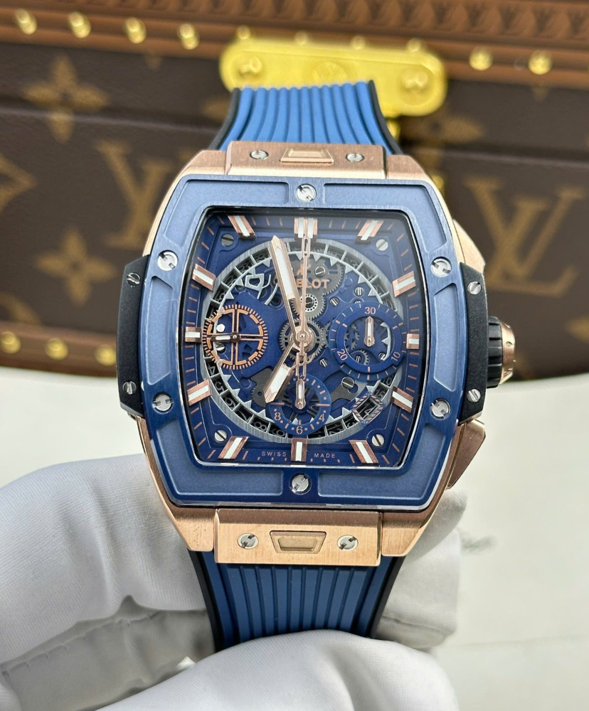 Spirit of Big Bang King Gold Blue Ceramic 42