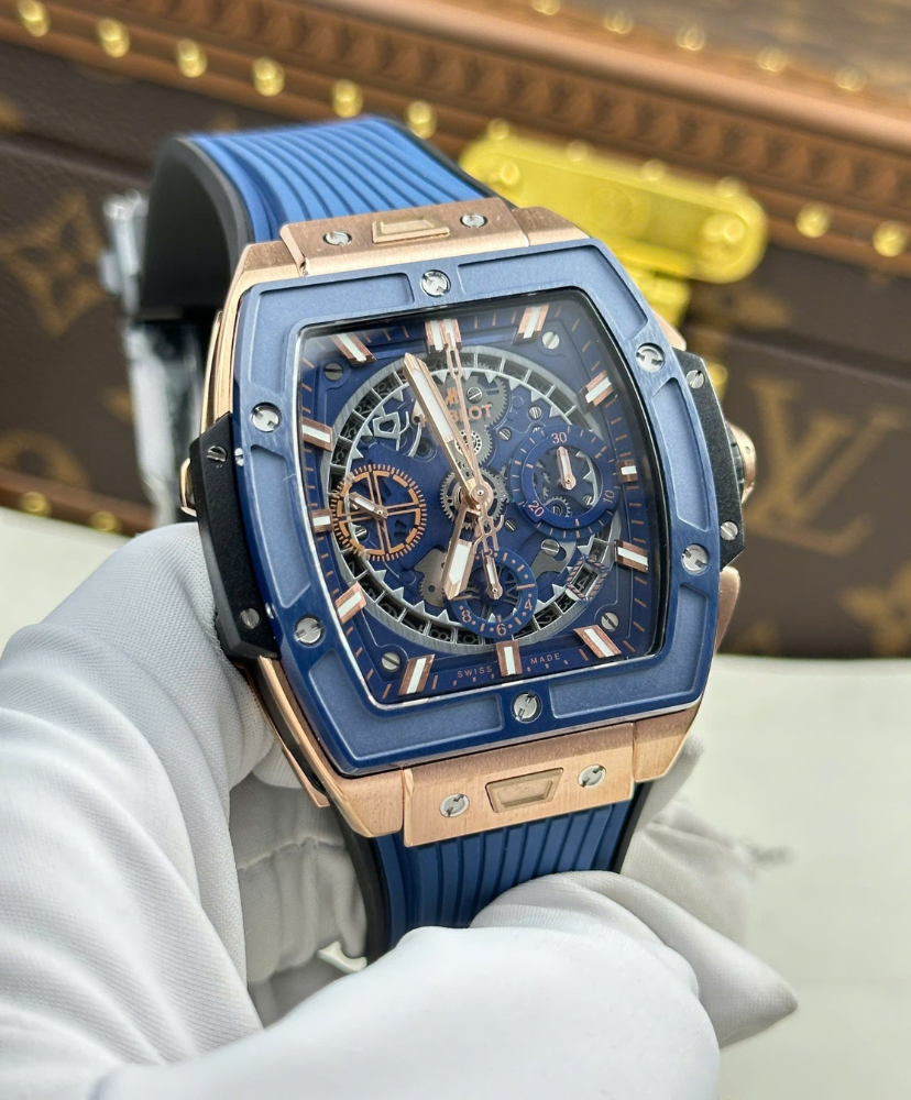 Spirit of Big Bang King Gold Blue Ceramic 42