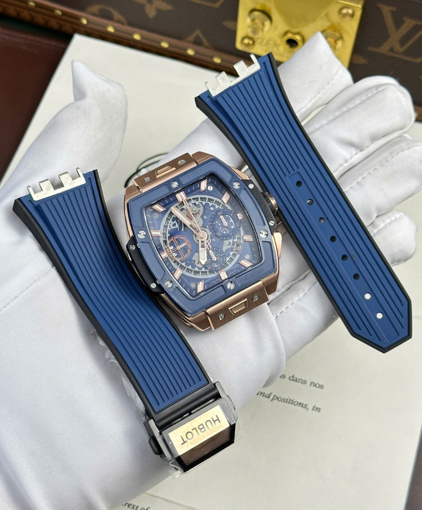Spirit of Big Bang King Gold Blue Ceramic 42