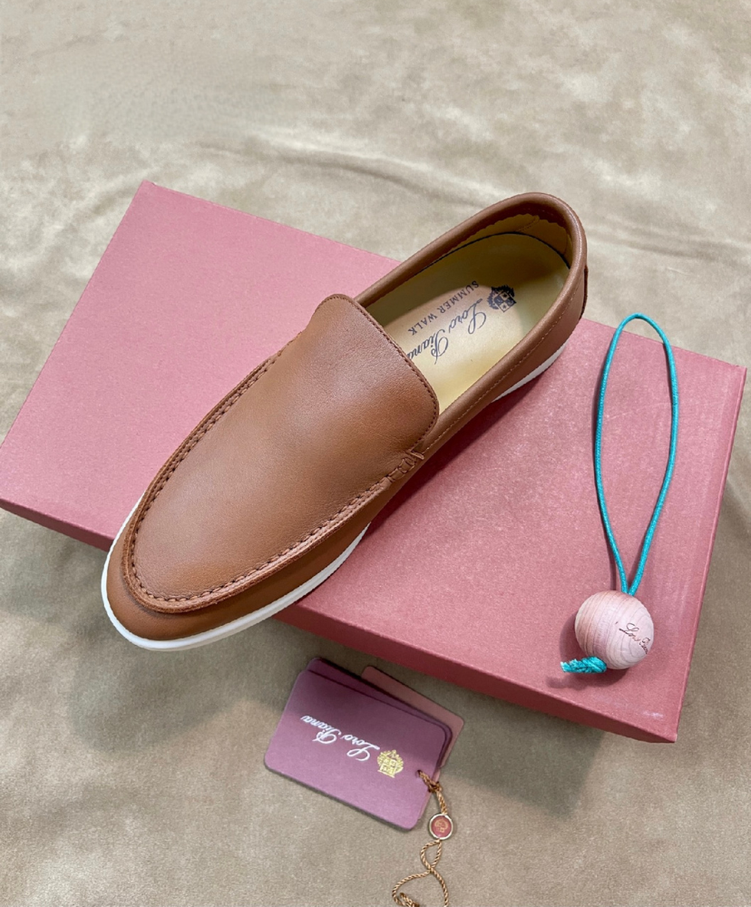 Summer Walk Leather Loafers