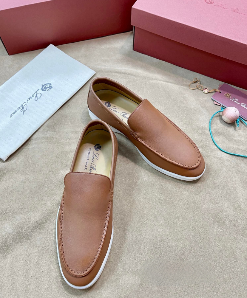 Summer Walk Leather Loafers