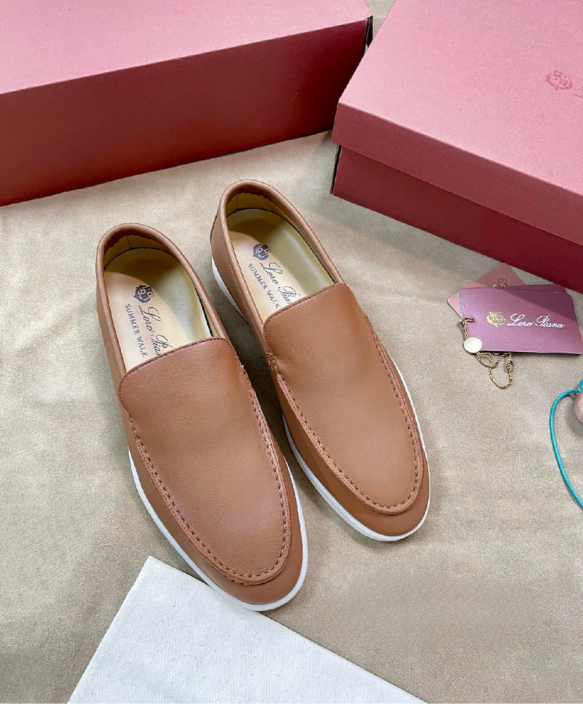 Summer Walk Leather Loafers