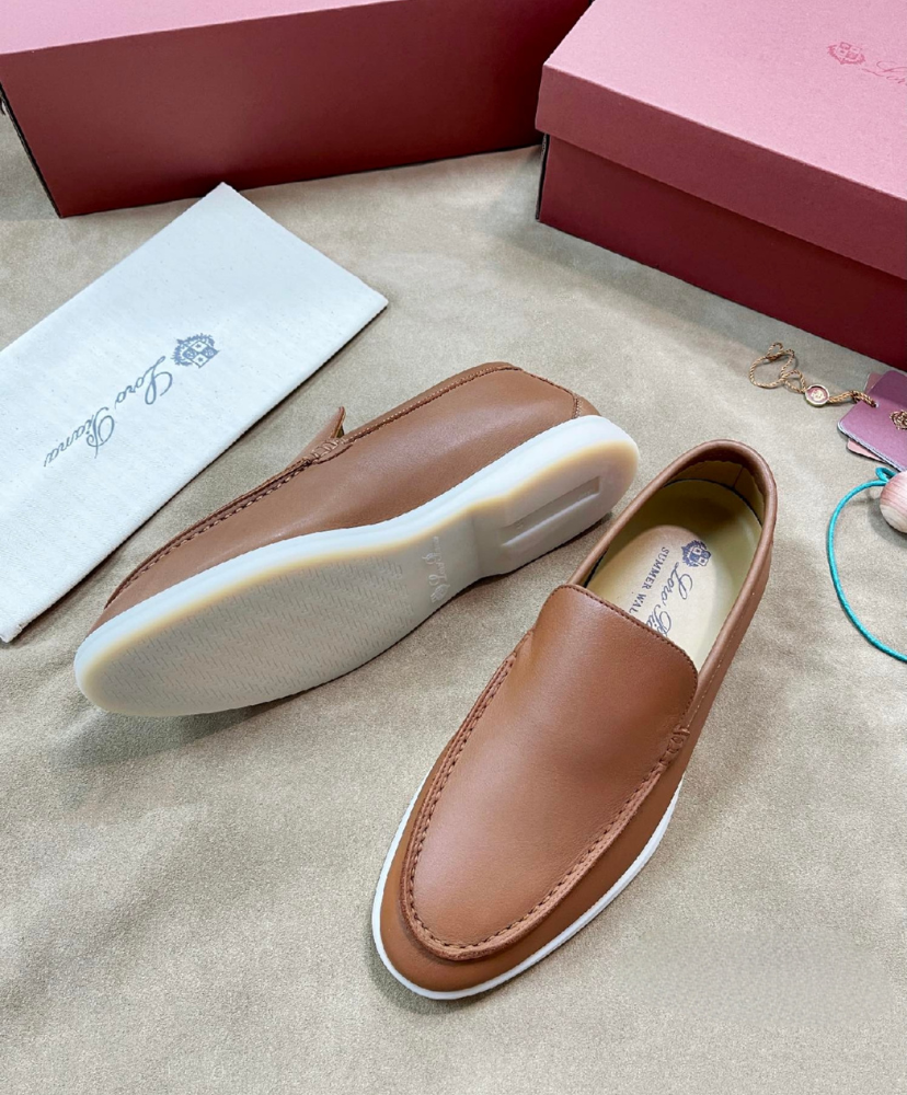 Summer Walk Leather Loafers