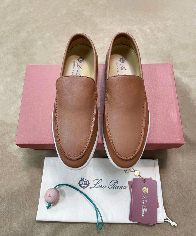 Summer Walk Leather Loafers