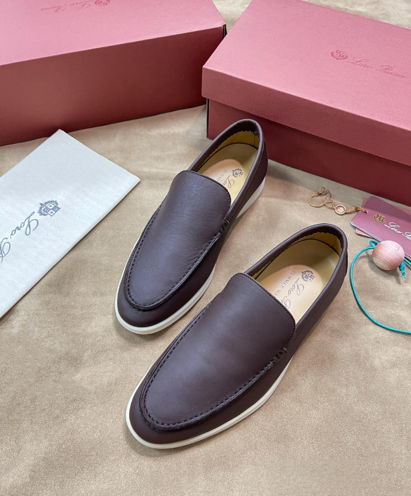 Summer Walk Leather Loafers