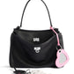 Women's Rodeo Small Handbag Used Effect With One Charm In Black